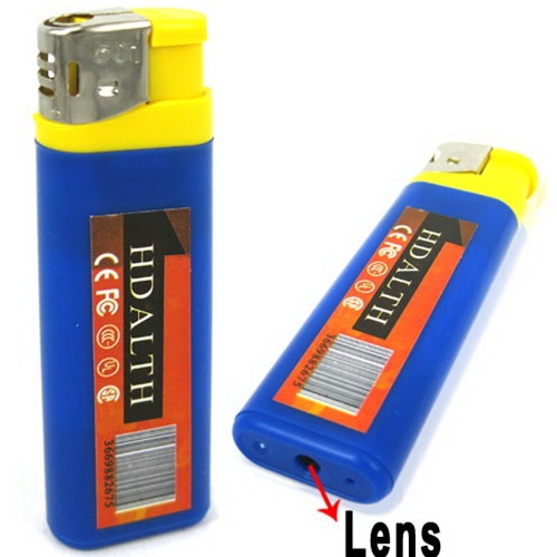 Lighter Spy Camera with PC Camera Function Supports TF Card - Click Image to Close